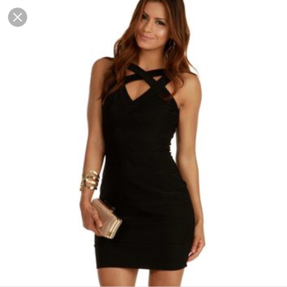 BRAND NEW WINDSOR BLACK DRESS